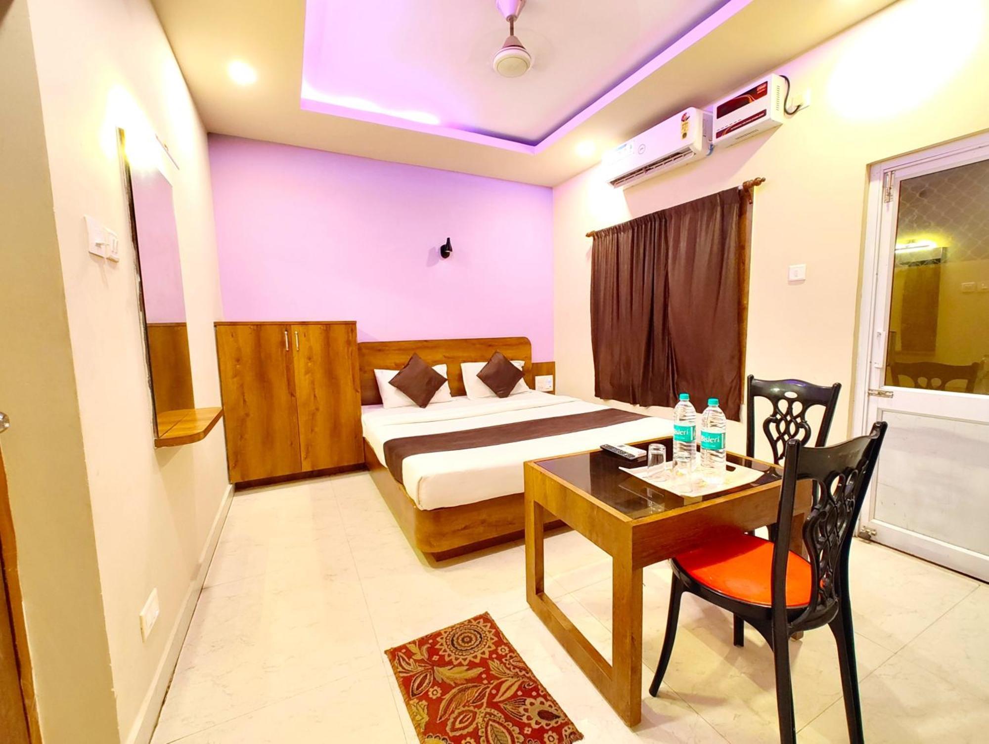Hotel Blue # Sagar Near Sea - Newly And Decorated With Fully Air Conditioning- Lift & Parking Facilities - Choice Of Travellers